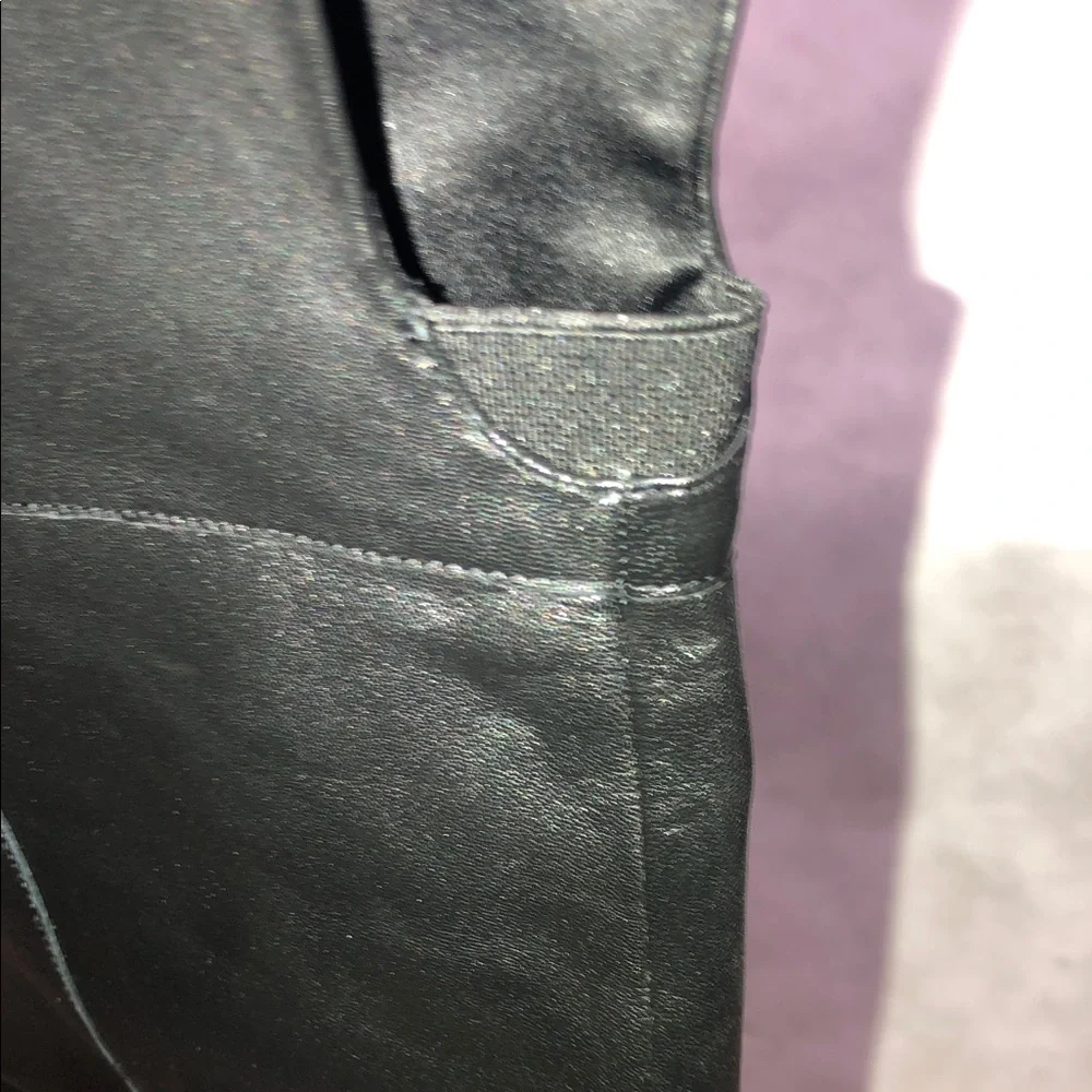 Guess Riselan Pull on Knee / Over the Knee Black Leather Boots New - Picture 10 of 11